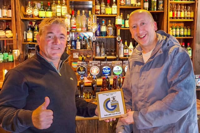 ergus McGinn McGinns Hop House and Gary Vaughan Galway Cider
