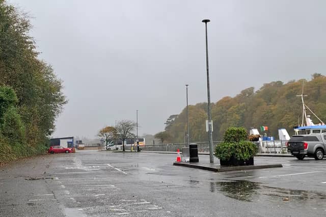 The Pier Car Park in Donegal Town will be closed from 4pm this afternoon until Monday morning