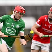 Phelim O'Reilly in action for Kilmallock in the county semi-final win over Monaleen. O'Reilly lines out alongside his brother Oisin in the Balbec attack