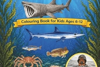 Marine Animals of the UK & Ireland A Colouring Book for Kids Ages 6 to 12 Ocean Explorer Series
