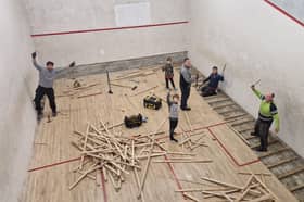 Renovations underway at Ballyshannon Squash Club
