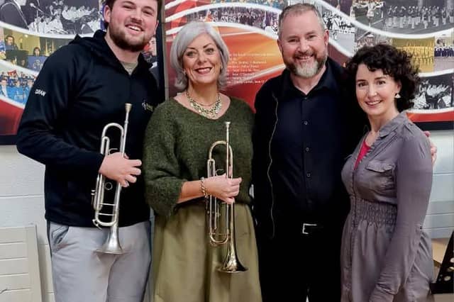 Ciaran Cotter, Andrea Ruth Houlihan, Joe Roche and Polly Roche all performed in the South Tipperary Hospice concert at Hotel Minella