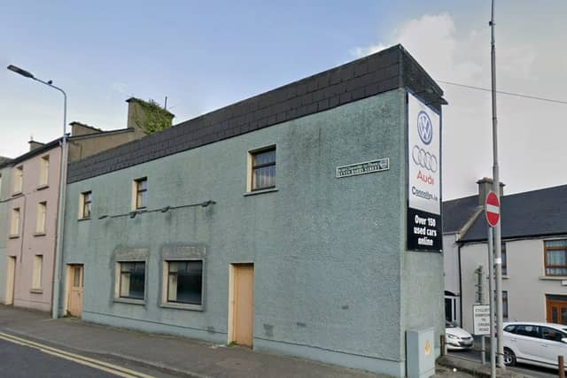 Planning permission was granted to develop the building at the corner of Kevin Barry Street in Ballina into apartments
