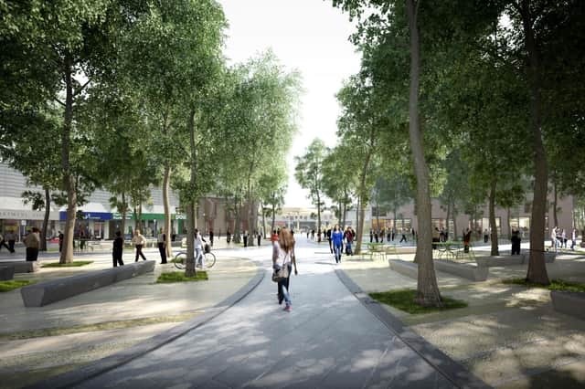 Image of the redesign of Lyster Square Portlaoise.