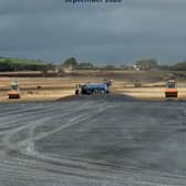 Heavy machines at work on Waterford Airport’s runway extension