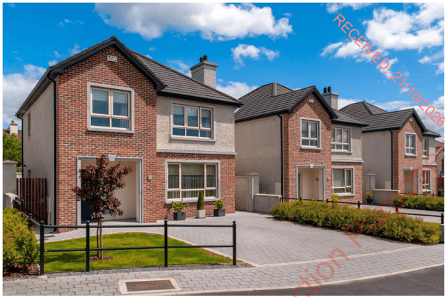 A design proposal of what the development could look like, based on an estate in Kilkenny