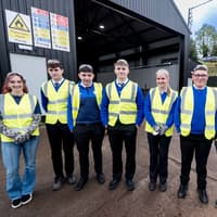 Royal and Prior students visit Fleming Engineering