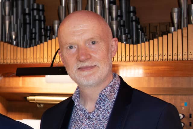Organist Charles Marshall