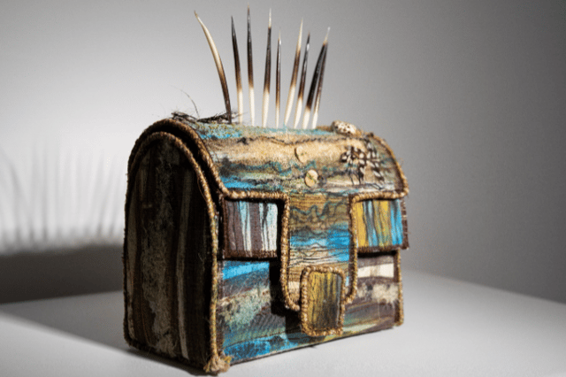 Memory Vessel - Resistance and Resilience - textile, mixed media Alice Bennett