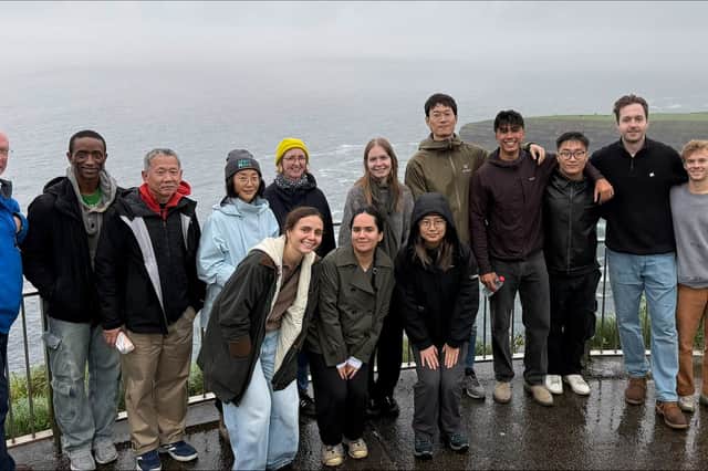 12 architecture students from Harvard University visited Mayo with with architects Róisín Heneghan, originally from Erris, and Shih-Fu Peng