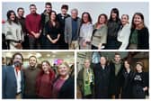 Cast and crew at the screening of Thresholds at the Dunamaise Arts Centre.