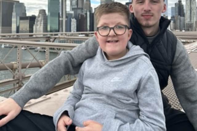 Lewis’ family enjoy taking part in new fundraising activities together (Collect/PA Real Life)
