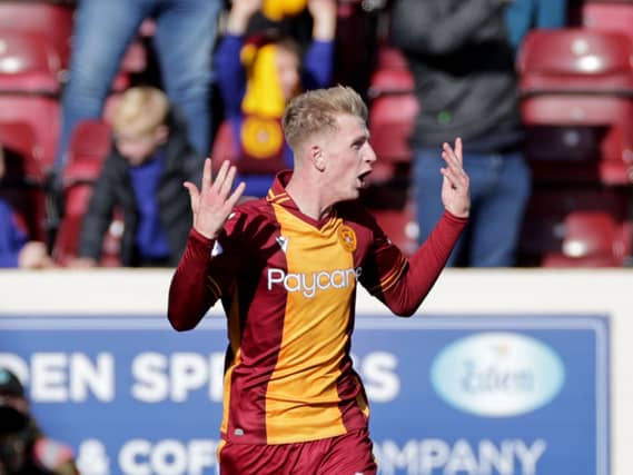 Stuart McKinstry in action