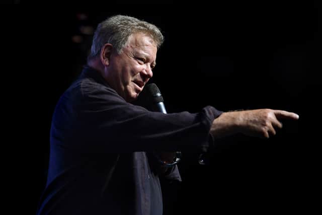 William Shatner played Captain Kirk in Star Trek the original series (Joe Giddens/PA)