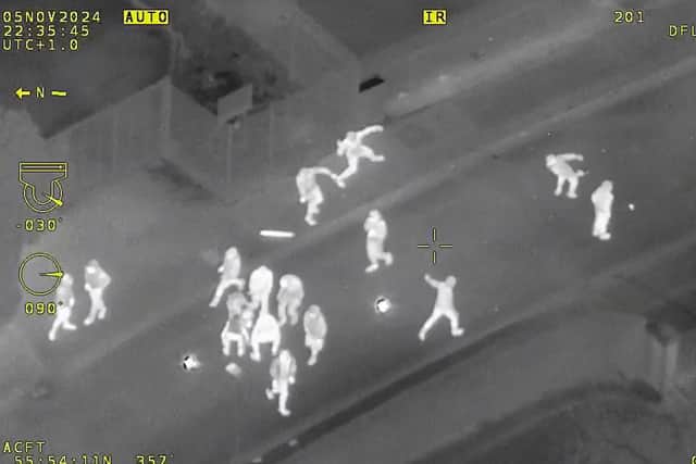 Police have warned that anyone involved in disorder on Bonfire Night will face justice (Police Scotland/PA)