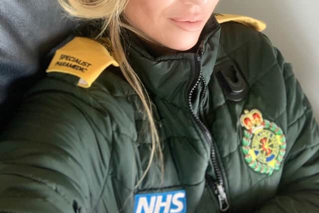 Sarah is a paramedic (Collect/PA Real Life)