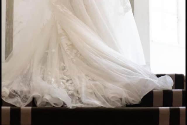 Sarah on her wedding day (David Christopher/PA Real Life)