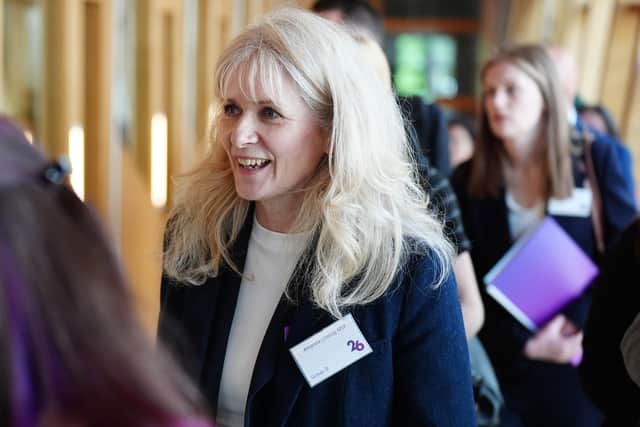 Reform MSP Amanda Lindsay is now the party’s Holyrood spokesperson on women and girls. (Jane Barlow/PA)