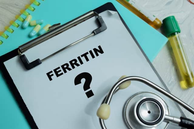 Ferritin is a protein (Alamy/PA)