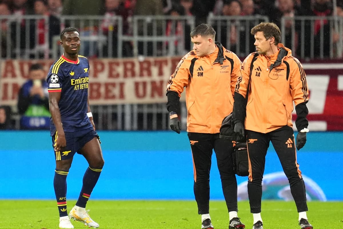 Mikel Merinoo Arsenal boss Mikel Arteta admits signs are ‘not good’ for Bukayo Saka