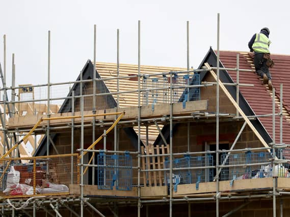 House being built