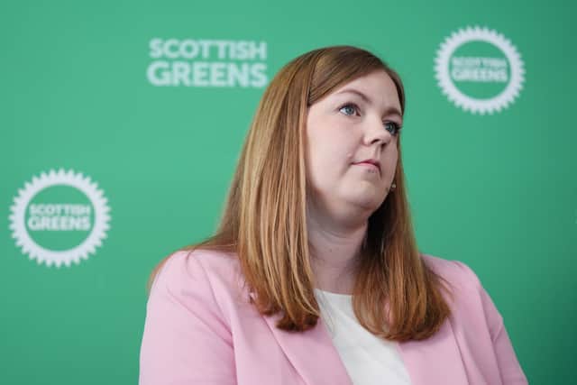 Scottish Green Party co-leader Gillian Mackay proposed the policy ahead of her party’s conference this weekend (Andrew Milligan/PA)
