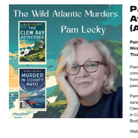 Crime author Pam Lecky to discuss Wild Atlantic Murders series at Mayo Library