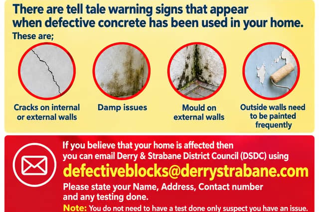 NI Defective Concrete Homeowners information leaflet.