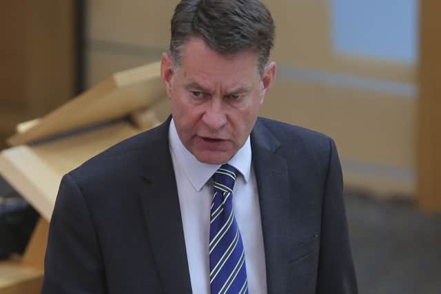 Murdo Fraser criticised at the reports (Fraser Bremner/Daily Mail/PA)
