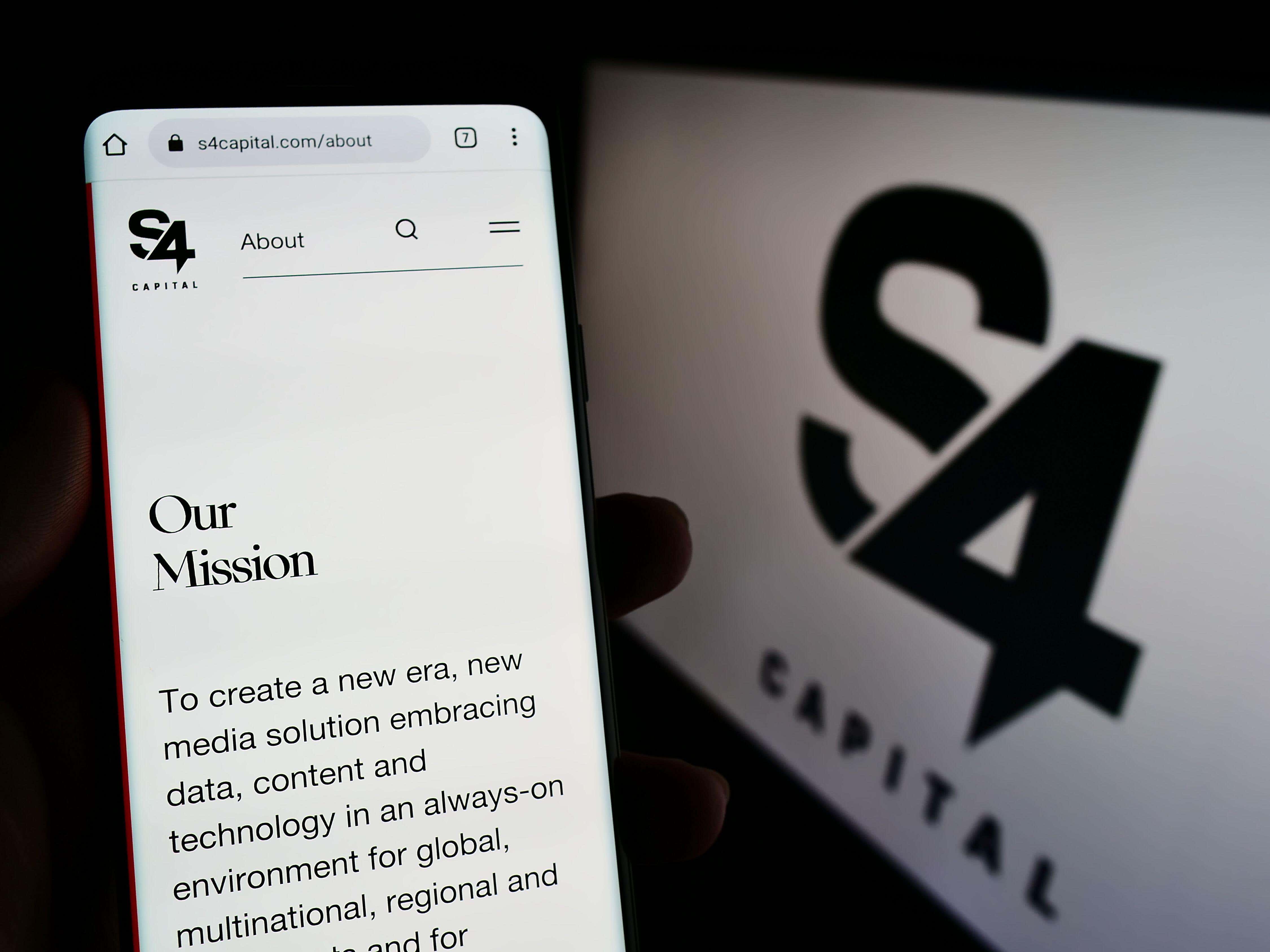 Sluggsih S4 Capital shares tumble after sales hit by sluggish marketing spend