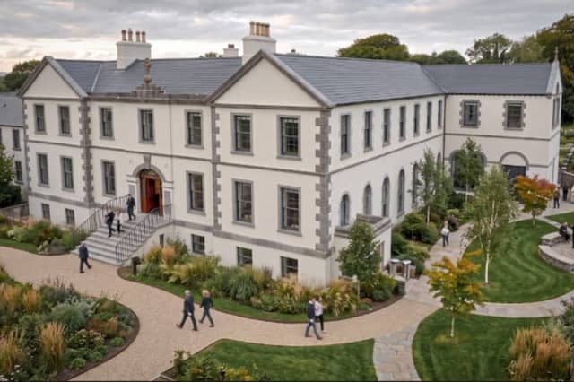 An architect's drawing of redeveloped Convent of Mercy site in Westport