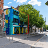 The existing building at an address of 25-26 O’Connell Street, as outlined in red