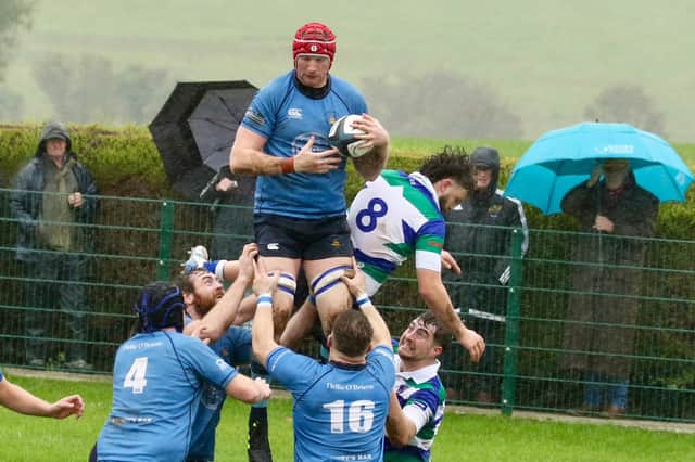 Rian Doody imperious in the lineout