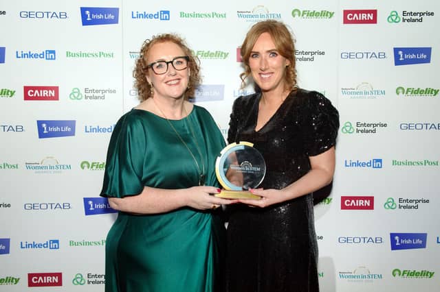 Louise Gallagher (Right)