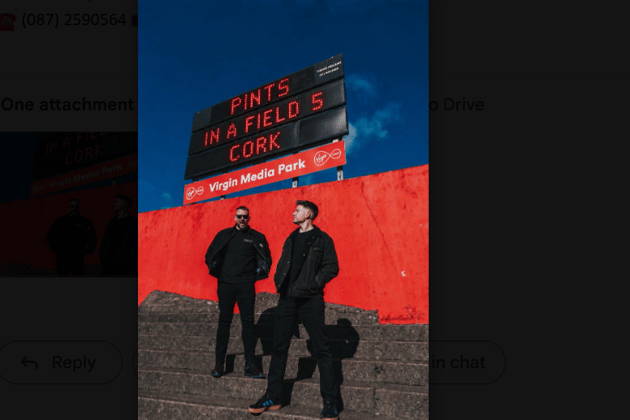 The 2 Johnnies are going to Cork in June 2027