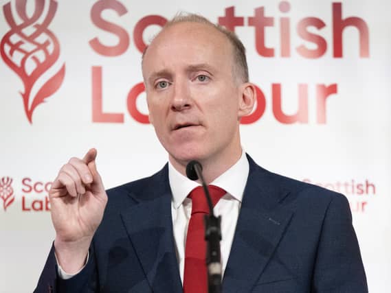 Michael Marra speaks at a Scottish Labour conference