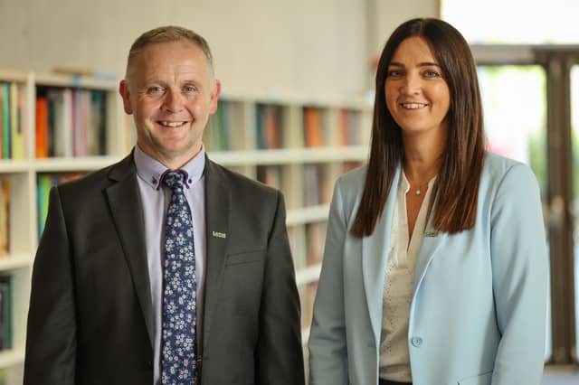 Newly promoted directors of Laois County Council: Pat Delaney and Pamela Tynan.