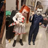 Spotted in Longford: Michael Myers and Pennywise!