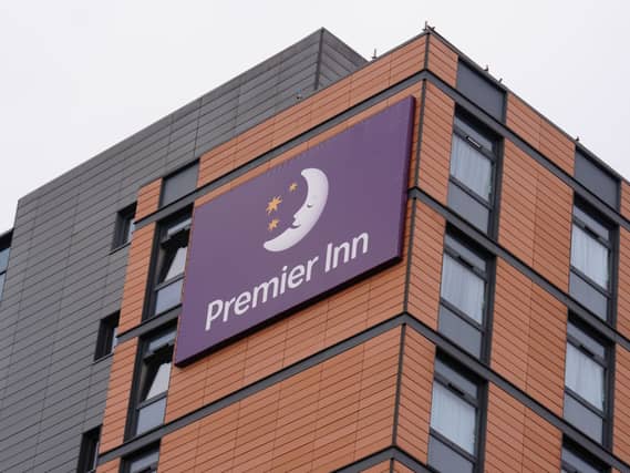 View of a Premier Inn hotel