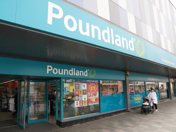 Poundland shop