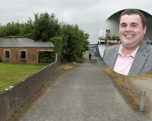 Location of proposed Stranorlar apartments which is supported by Cllr Martin Scanlon