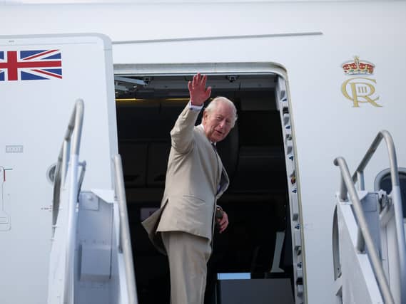 King leaves the Bahamas