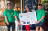 North West Golf Club ladies branch makes a donation to the Childrens Charity