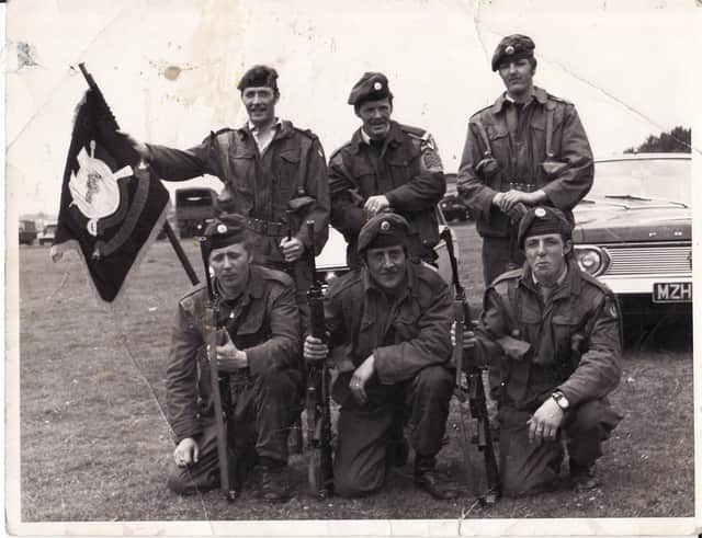 Anthony in Cyprus, third from right back row.