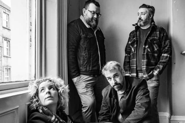 Indigos Ego are comprised of lead singer Anne O’Reilly, Mark Johnston and Barry Carmichael on guitars and vocals and Paddy Fitzhenry on drums.