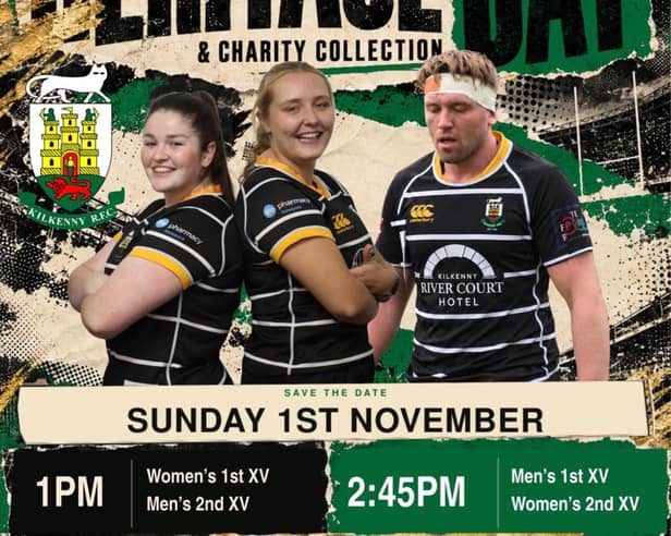 All gate receipts will go to the Kevin Bell Repatriation Trust and the Dillon Quirke Foundation