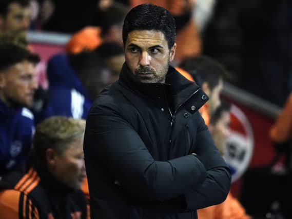Arsenal manager Mikel Arteta ahead of the Carabao Cup, fourth round match at Highbury Stadium,