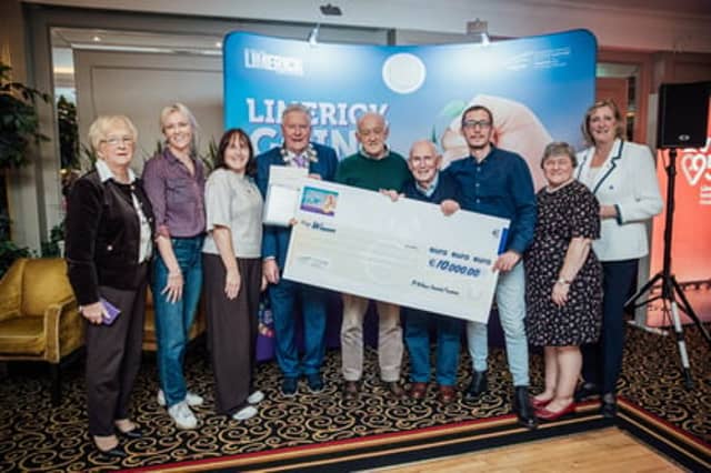 Bruff Tidy Towns cleaned up, receiving the top prize of €10,000 as Limerick Going For Gold overall champions for 2026
