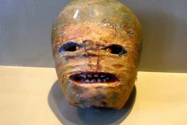 An original Jack O’Lantern dating from around 1850, exhibited at the Museum of Country Life, Turlough