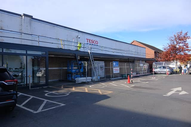 Work is ongoing at the premises